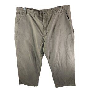 Carhartt Duck Utility Work Pant B11 Vintage USA Union Beige 50x30 Actual 48x28